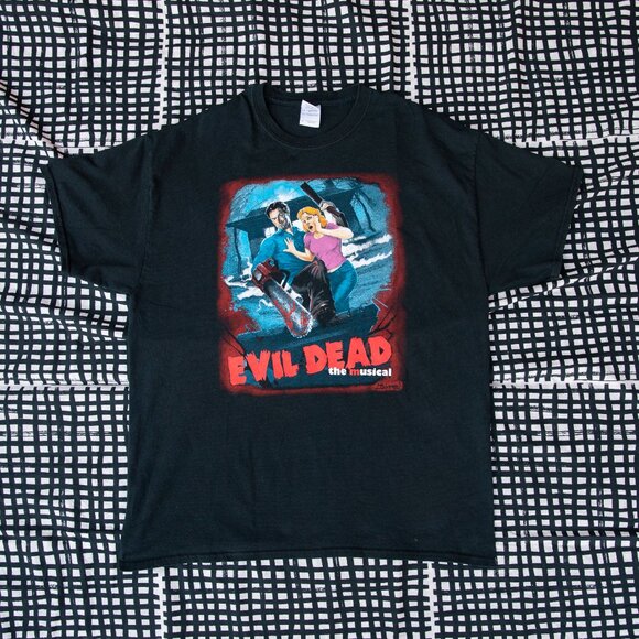 EVIL DEAD The Musical movie promo T-shirt, rare - Picture 1 of 6